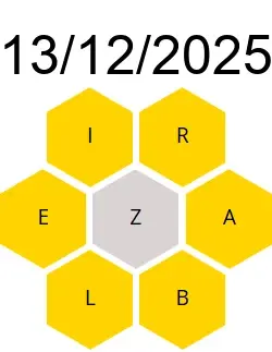 Soluciones Palabreto 13/12/2025