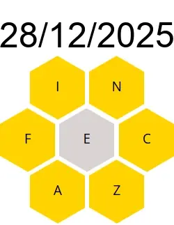 Soluciones Palabreto 28/12/2025