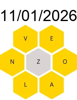 Soluciones Palabreto 11/01/2026