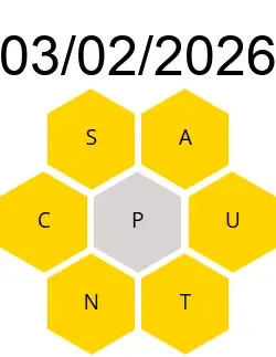 Soluciones Palabreto 03/02/2026