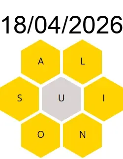 Soluciones Palabreto 18/04/2026