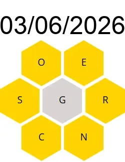 Soluciones Palabreto 03/06/2026