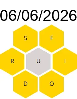 Soluciones Palabreto 06/06/2026