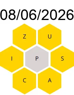 Soluciones Palabreto 08/06/2026