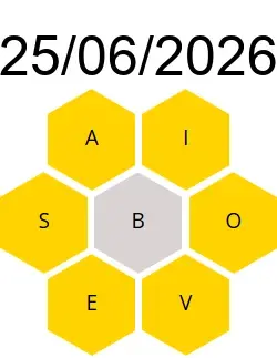 Soluciones Palabreto 25/06/2026