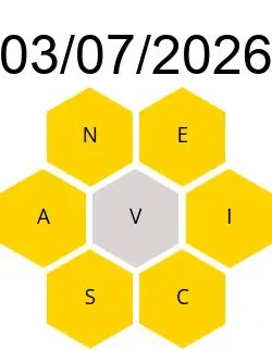 Soluciones Palabreto 03/07/2026