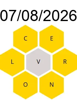 Soluciones Palabreto 07/08/2026
