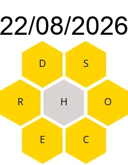 Soluciones Palabreto 22/08/2026