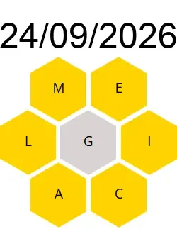 Soluciones Palabreto 24/09/2026